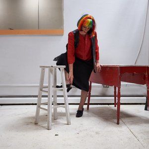 Vintage 1980s Black Leather Vest